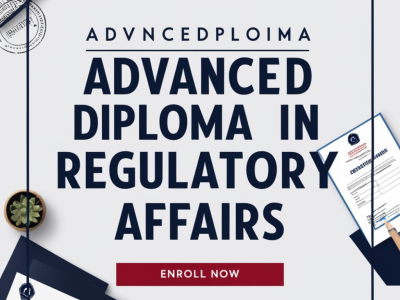 Advanced Diploma. In Regulatory Affairs